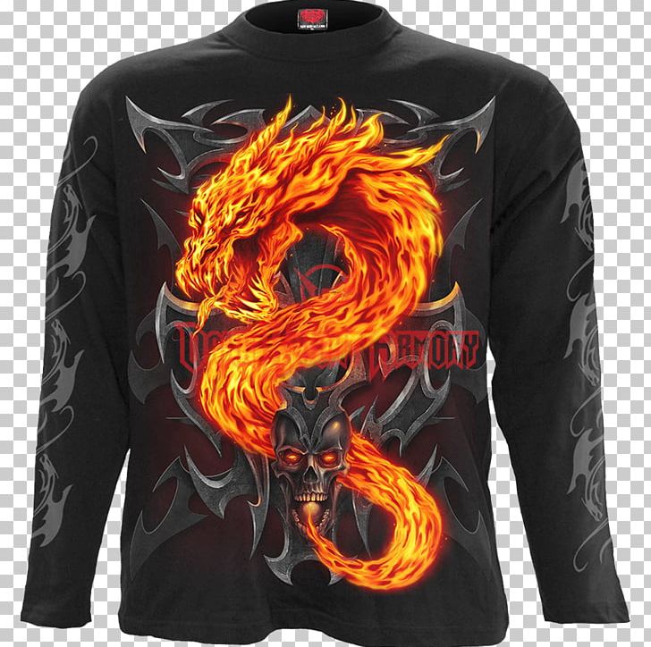 Long-sleeved T-shirt Hoodie Clothing PNG, Clipart, Bluza, Clothing, Clothing Accessories, Dragon, Dress Shirt Free PNG Download