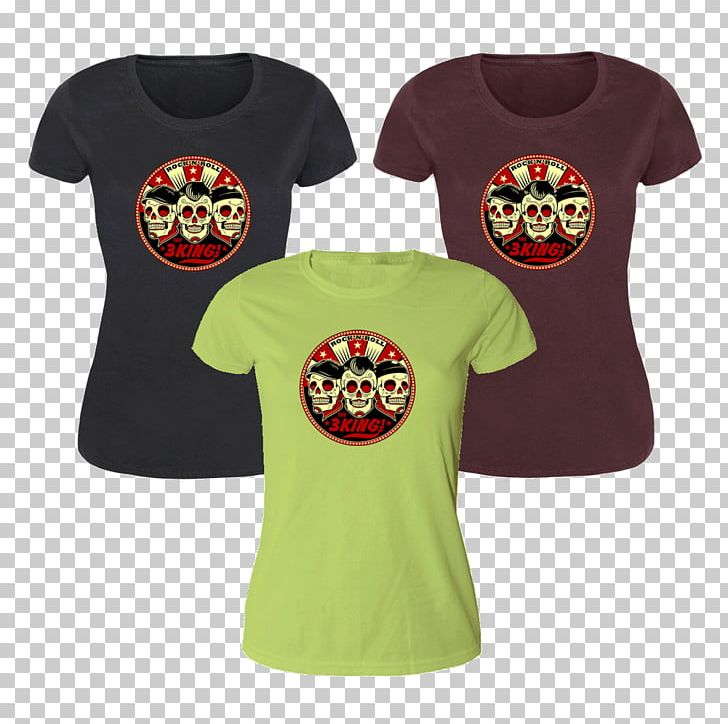 T-shirt Sleeveless Shirt Natural Born Sinner The 3 Kings The Skulls PNG, Clipart, Bluza, Breast, Clothing, Cute Skull, Fat Free PNG Download