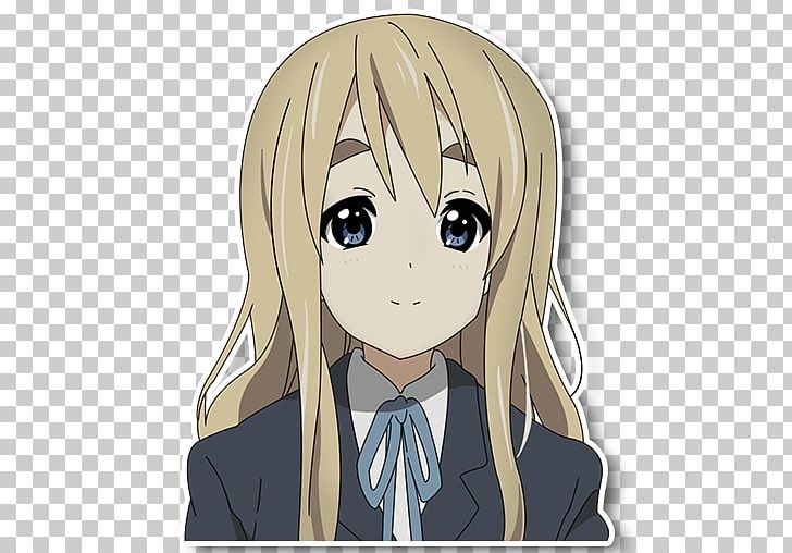 Azusa Nakano Anime Chibi Female Crying, Anime, cg Artwork, face png