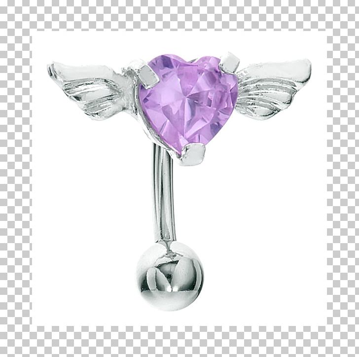 Amethyst Navel Piercing Body Jewellery Purple PNG, Clipart, Amethyst, Angel Wing, Art, Belly, Belly Button Free PNG Download