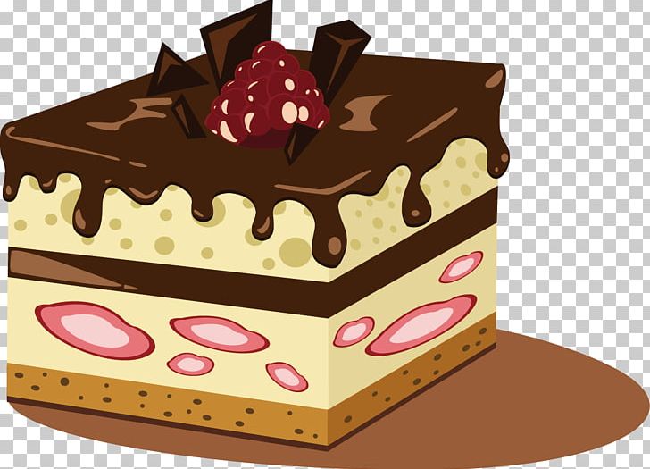 Chocolate Cake Cupcake Macaroon Dessert PNG, Clipart, Baking, Birthday Cake, Bread, Bread Template, Bread Vector Material Free PNG Download