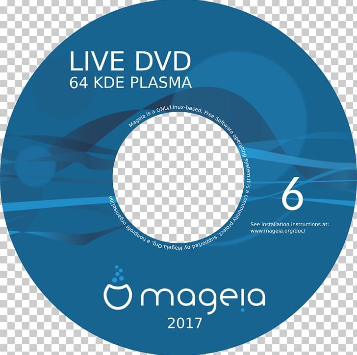 Compact Disc Mageia KDE Plasma 4 Xfce Live CD PNG, Clipart, 32bit, 64bit Computing, Aqua, Bit, Blue Free PNG Download