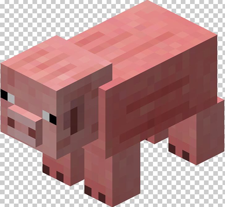 Minecraft: Pocket Edition Minecraft: Story Mode Domestic Pig PNG, Clipart, Angle, Clip Art, Domestic Pig, Herobrine, Minecart Free PNG Download