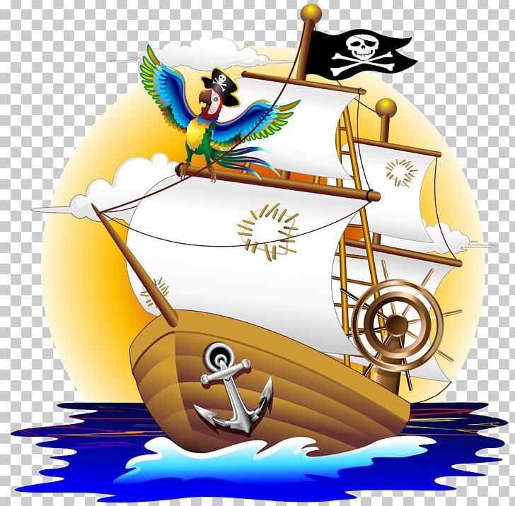 Cartoon Piracy PNG, Clipart, Anchor, Art, Caravel, Cartoon, Encapsulated Postscript Free PNG Download