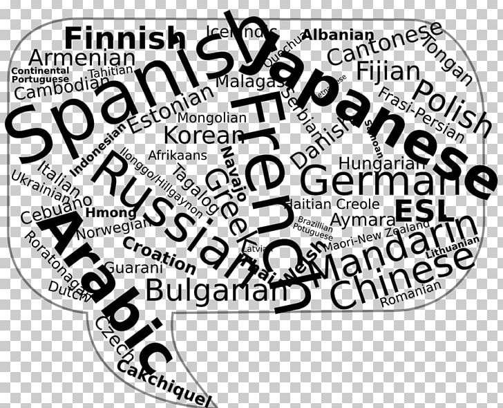 Foreign Language Language School World Language Translation PNG, Clipart, Area, Black And White, Brand, English, First Language Free PNG Download