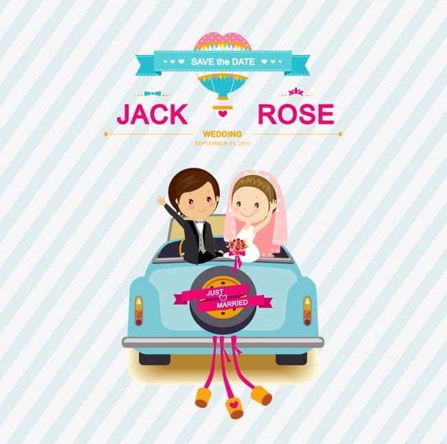 The Bride And Groom Wedding Car Png Clipart Bride Bride And