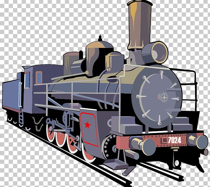 Train Rail Transport Railroad Car Steam Locomotive PNG, Clipart, Download, Encapsulated Postscript, Fram, Locomotive, Modern Technology Vehicles Free PNG Download