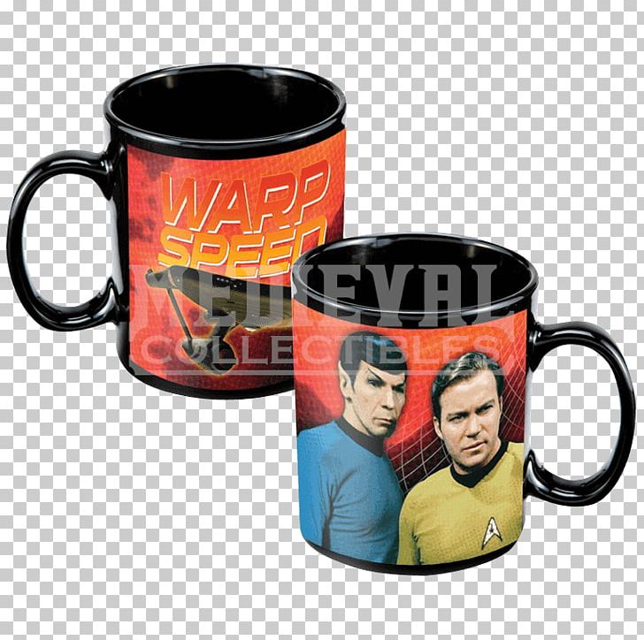 James T. Kirk Spock Coffee Mug Star Trek PNG, Clipart, Ceramic, Coffee, Coffee Cup, Cup, Drink Free PNG Download