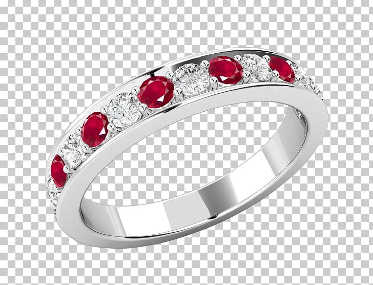 Ruby Eternity Ring Gemstone Diamond PNG, Clipart,  Free PNG Download