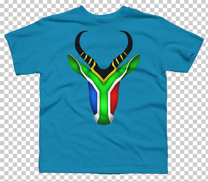 T-shirt Springbok Spreadshirt Sleeve PNG, Clipart, Active Shirt, African, Blue, Brand, Clothing Free PNG Download