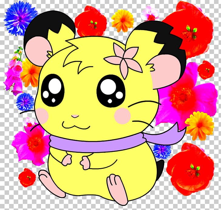 Floral Design Cut Flowers PNG, Clipart, Art, Artwork, Cartoon, Cute Hamster, Cut Flowers Free PNG Download