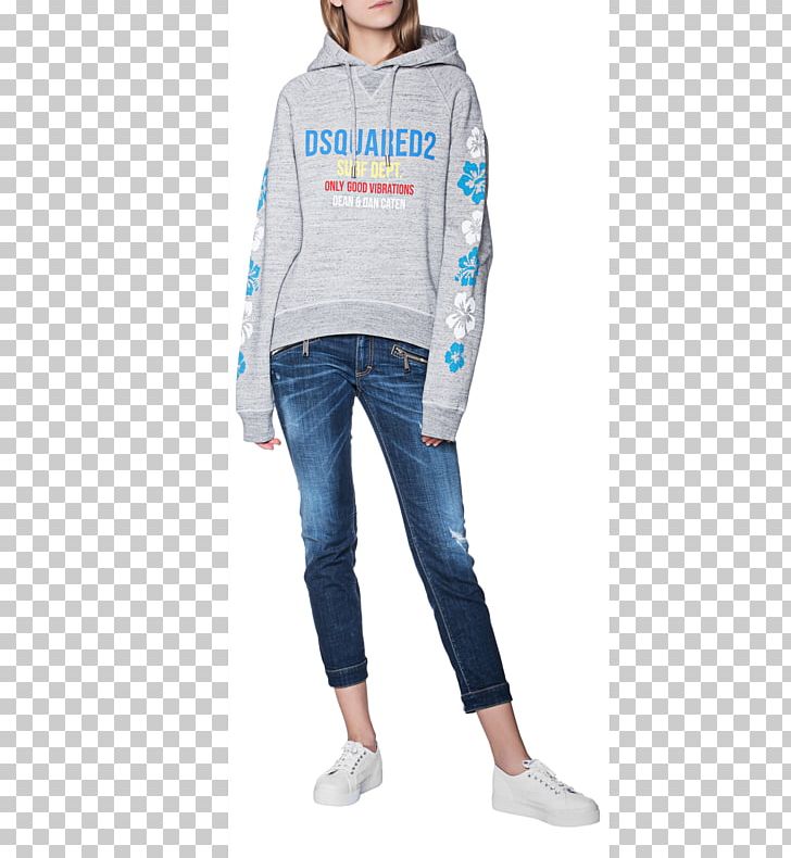 Jeans Hoodie T-shirt Pocket Sleeve PNG, Clipart, Blue, Clothing, Cotton, Fashion, Fashion Woman Printing Free PNG Download