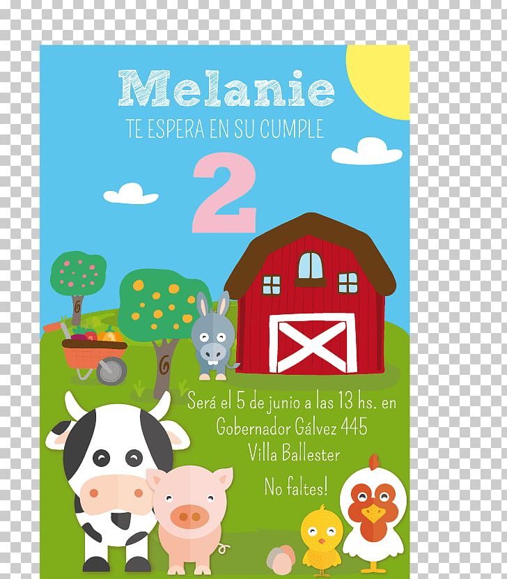 Birthday Convite Farm Children's Party PNG, Clipart,  Free PNG Download