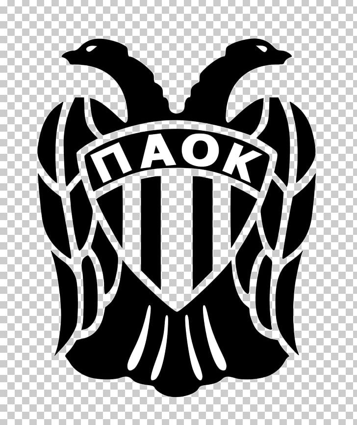 PAOK FC Atromitos F.C. Toumba Stadium Panathinaikos F.C. Asteras Tripoli F.C. PNG, Clipart, Aek Athens Fc, Bird, Black, Black And White, Brand Free PNG Download