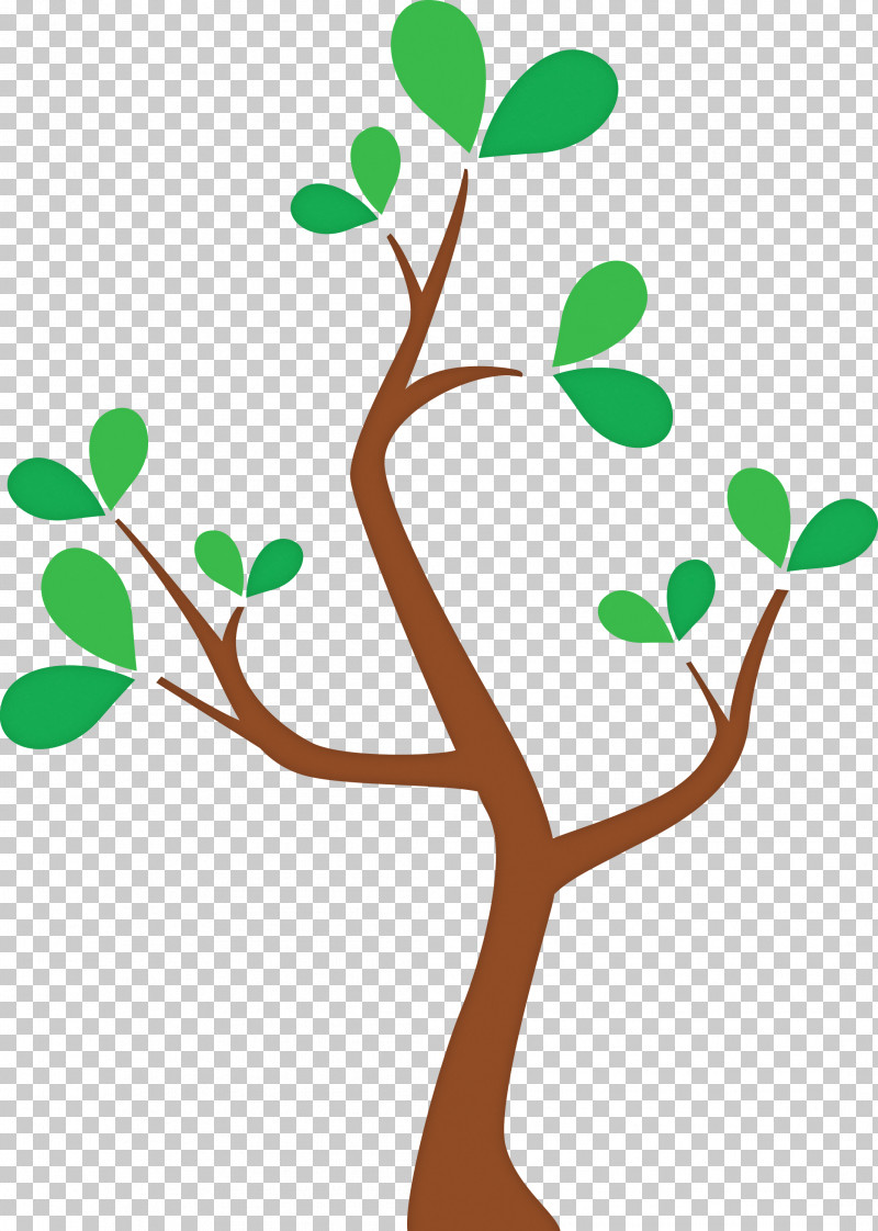 Green Leaf Branch Tree Plant PNG, Clipart, Abstract Tree, Branch, Cartoon Tree, Flower, Green Free PNG Download