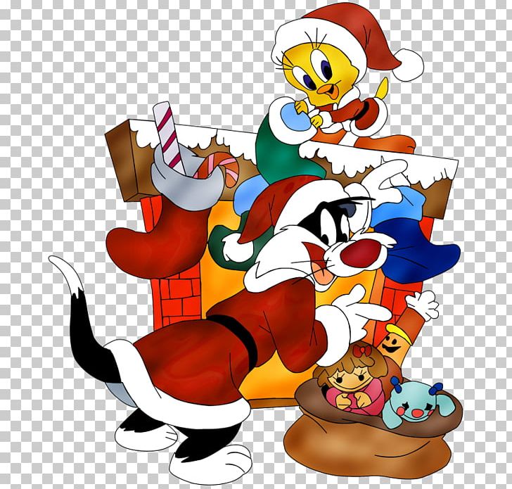 Tweety Sylvester Jr. Bugs Bunny Marvin The Martian PNG, Clipart, Art, Cartoon, Chr, Christmas Decoration, Christmas Ornament Free PNG Download