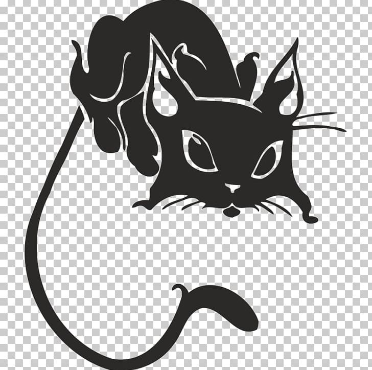 Cat Stencil Sticker Cartoon PNG, Clipart, Animaatio, Animals, Art, Black, Carnivoran Free PNG Download