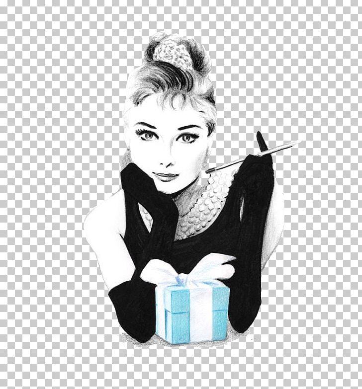 Black And White Hepburn PNG, Clipart, Artist, Audrey Hepburn, Beauty, Black Hair, Design Free PNG Download