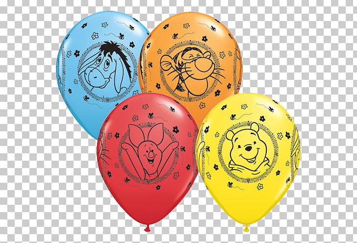 Winnie-the-Pooh Eeyore Piglet Tigger Balloon PNG, Clipart, Balloon, Birthday, Cartoon, Eeyore, Party Free PNG Download