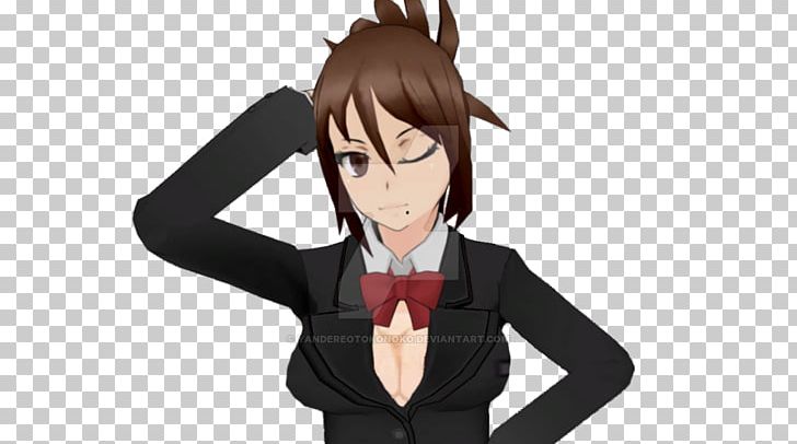 Yandere Simulator Persona Digital Art PNG, Clipart, Anime, Art, Black Hair, Brown Hair, Character Free PNG Download