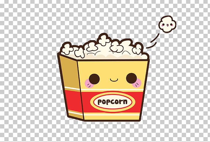 Popcorn Fast Food Drawing Kavaii Cinema PNG, Clipart, Area, Cartoon, Cartoon Popcorn, Cine, Coke Popcorn Free PNG Download