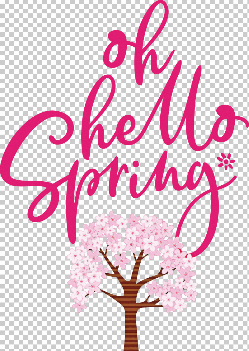 Oh Hello Spring Hello Spring Spring PNG, Clipart, Calligraphy, Drawing, Flower, Hello Spring, Line Art Free PNG Download