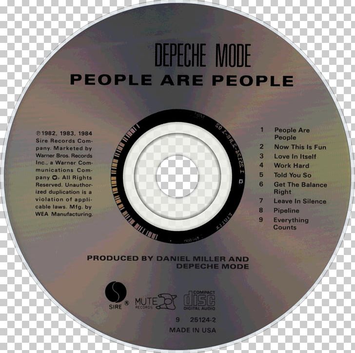 Compact Disc People Are People Music Depeche Mode Disk PNG, Clipart, Brand, Compact Disc, Data Storage Device, Depeche Mode, Disk Image Free PNG Download