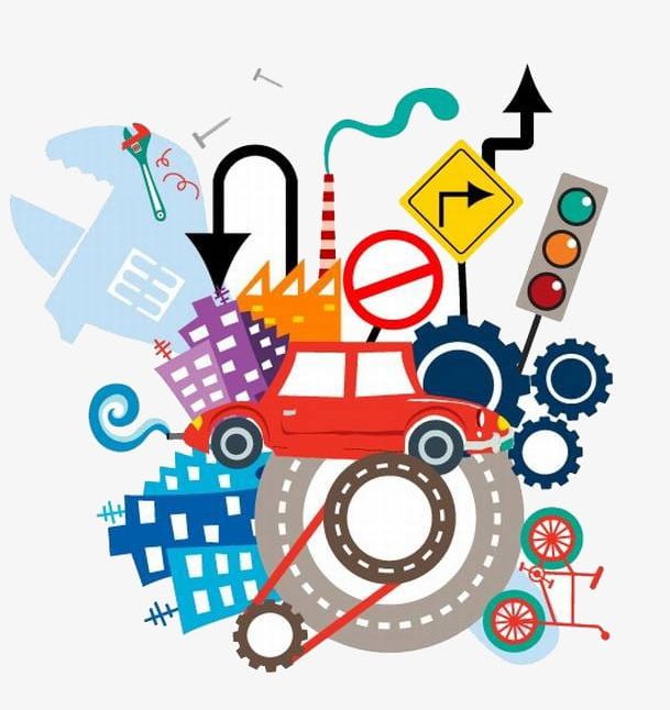 Traffic Elements PNG, Clipart, Car, Elements Clipart, Indicator, Light, Traffic Free PNG Download