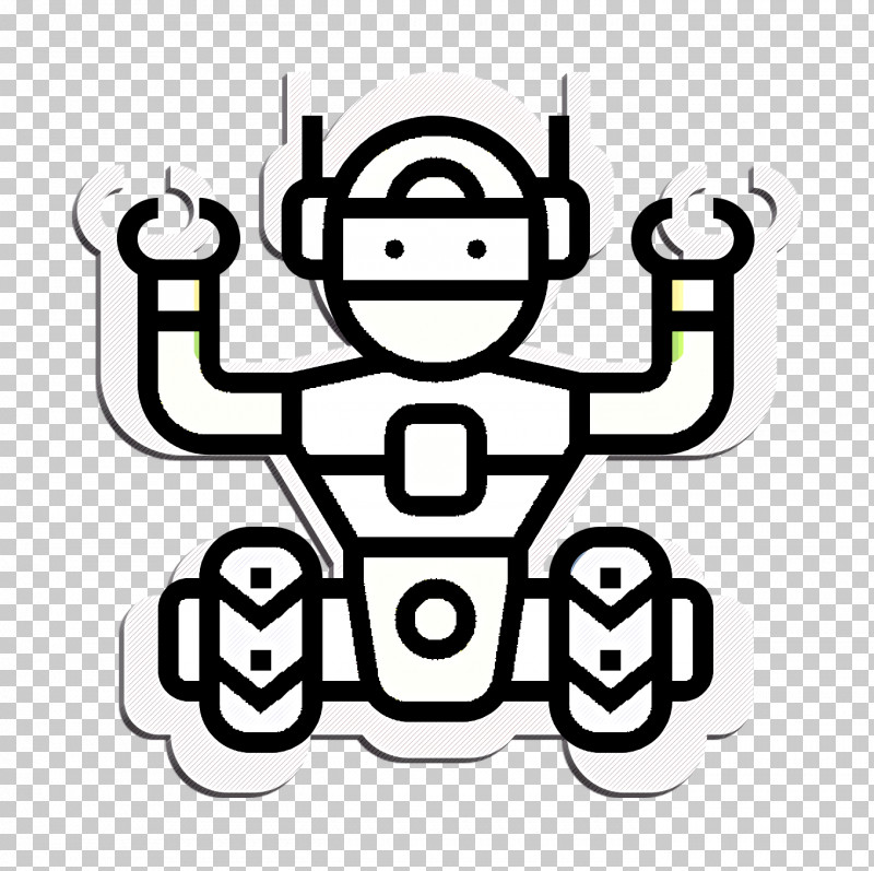 Artificial Intelligence Icon Robot Icon PNG, Clipart, Artificial Intelligence Icon, Black, Cartoon, Coloring Book, Head Free PNG Download