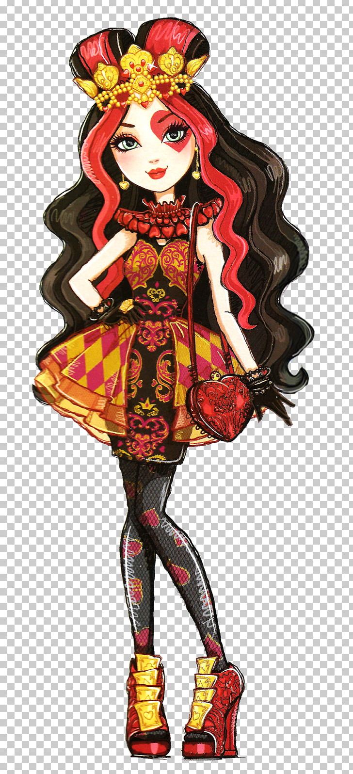 Ever After High Queen Of Hearts Playing Card Coloring Book PNG, Clipart,  Free PNG Download