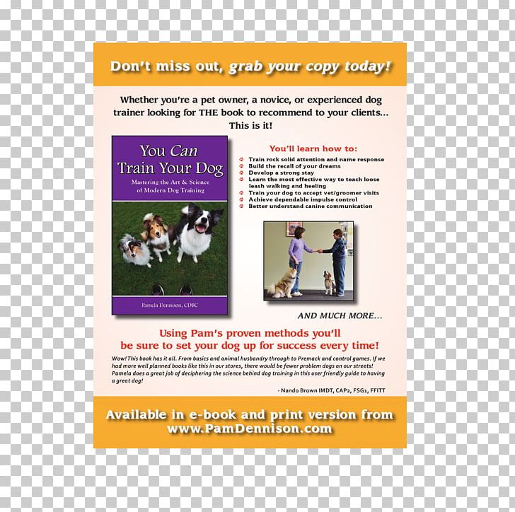 Dog Training Book Science PNG, Clipart, Advertising, Animals, Book, Dog, Dog Training Free PNG Download
