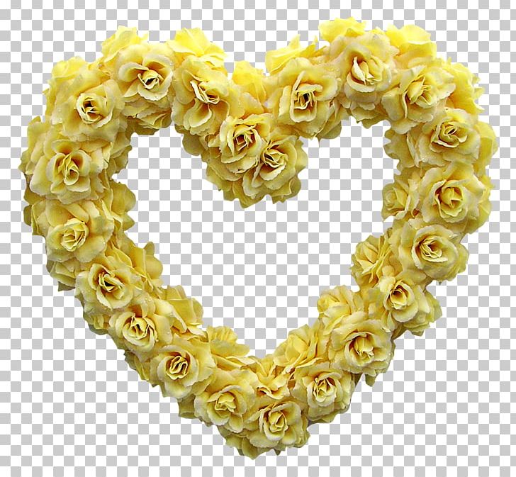 Flower Heart Rose Wreath PNG, Clipart, Color, Cut Flowers, Desktop Wallpaper, Floral Design, Floristry Free PNG Download