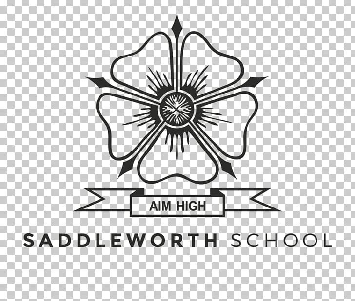 Saddleworth School Logo Font PNG, Clipart, Alternative, Area, Artwork, Badge, Black And White Free PNG Download