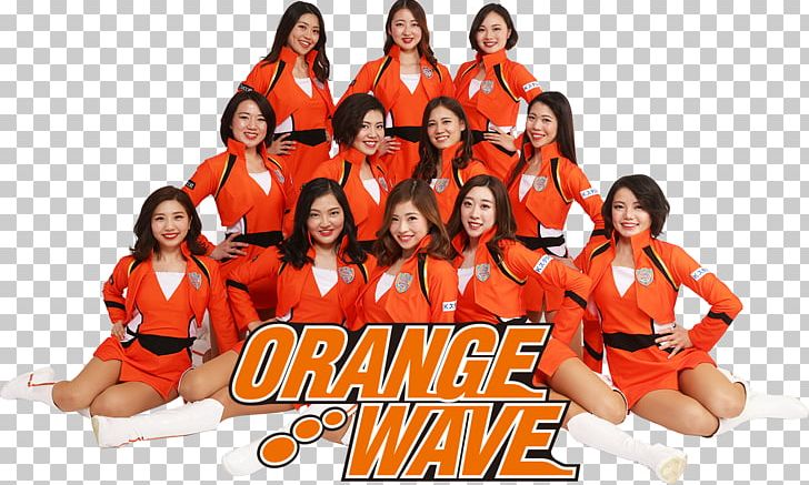 Shimizu S-Pulse ORANGE WAVE Cheerleader Team Sport PNG, Clipart, Cheering, Cheerleader, Competition, Orange Wave, People Free PNG Download