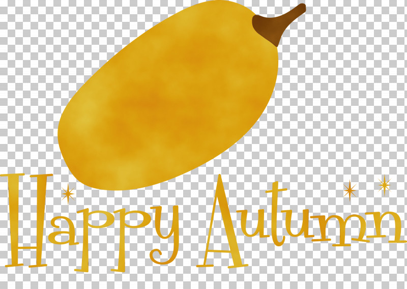 Logo Commodity Yellow Plant Fruit PNG, Clipart, Biology, Commodity, Fruit, Happy Autumn, Hello Autumn Free PNG Download