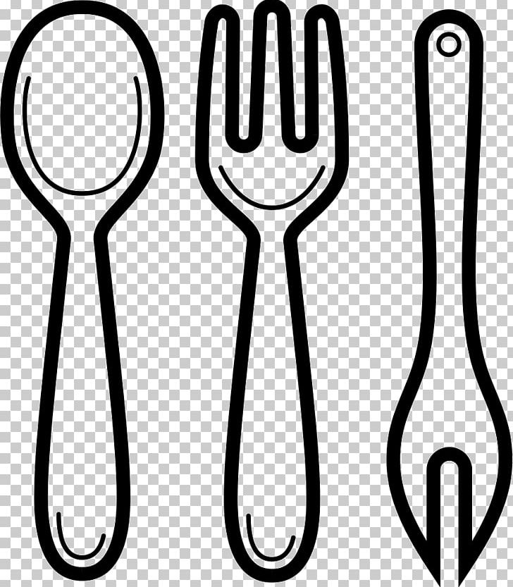 Cutlery Computer Icons PNG, Clipart, Art, Black And White, Cdr, Computer Icons, Computer Software Free PNG Download