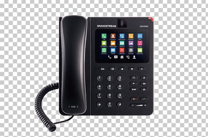 Grandstream Networks VoIP Phone Grandstream GXV3240 Grandstream GXV3275 Telephone PNG, Clipart, Analog Telephone Adapter, Android, Electronic Device, Electronics, Gadget Free PNG Download