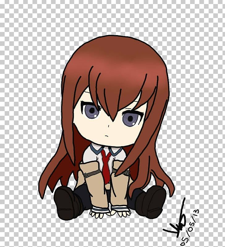 Kurisu Makise Steins;Gate Chibi Anime The Seven Deadly Sins 12082 PNG, Clipart, Anime, Art, Brown Hair, Cartoon, Character Free PNG Download