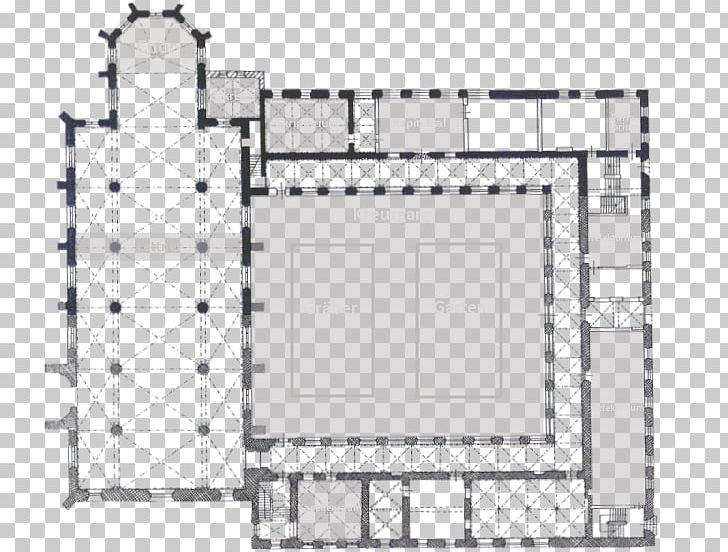 Monastery Architecture Kieler Kloster Floor Plan Cloister PNG, Clipart, Archi, Architecture, Area, Black And White, Carthusians Free PNG Download