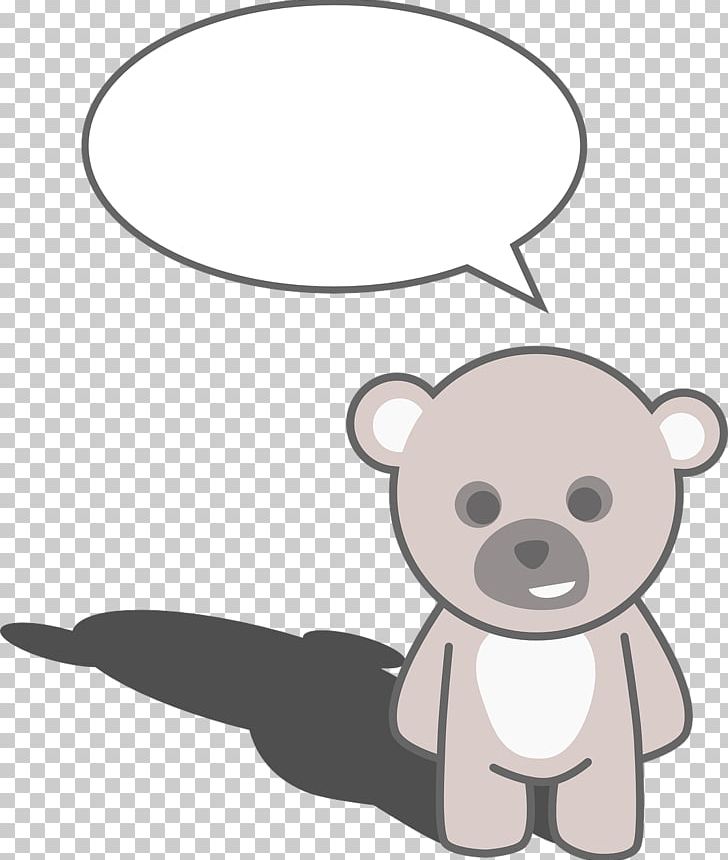 Giant Panda Bear Speech Balloon PNG, Clipart, Animal, Bear, Bears, Black And White, Carnivoran Free PNG Download