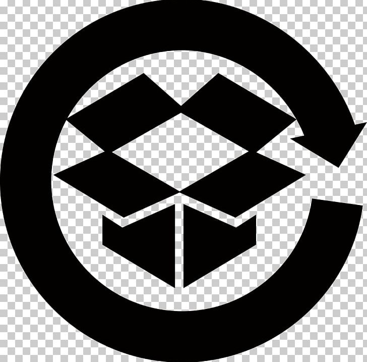 Paper Recycling Symbol Corrugated Fiberboard Packaging And Labeling PNG, Clipart, Black And White, Box, Cardboard, Circle, Coating Free PNG Download