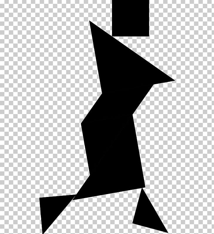 Tangram Puzzle Triangle Computer Icons PNG, Clipart, Angle, Art, Artwork, Black, Black And White Free PNG Download