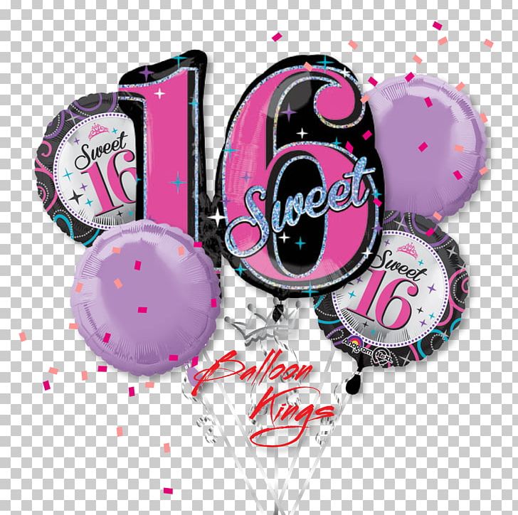 Balloon Birthday Cake Sweet Sixteen Flower Bouquet Party PNG, Clipart, Balloon, Balloon And Party Service, Balloons, Birthday, Birthday Cake Free PNG Download