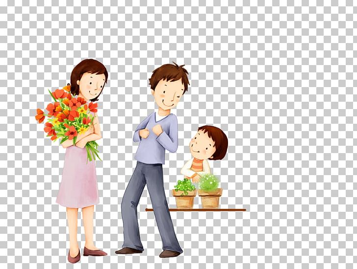 Family Happiness Child Cartoon Illustration PNG, Clipart, Art, Boy, Cartoon, Child, Families Free PNG Download