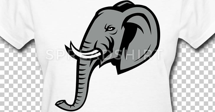 T-shirt Logo Elephants Graphics PNG, Clipart, African Elephant, Black, Black And White, Brand, Clothing Free PNG Download