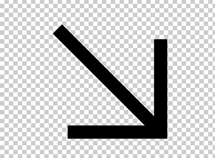 Arrow Down Computer Icons PNG, Clipart, Angle, Arrow, Arrow Down, Black, Black And White Free PNG Download