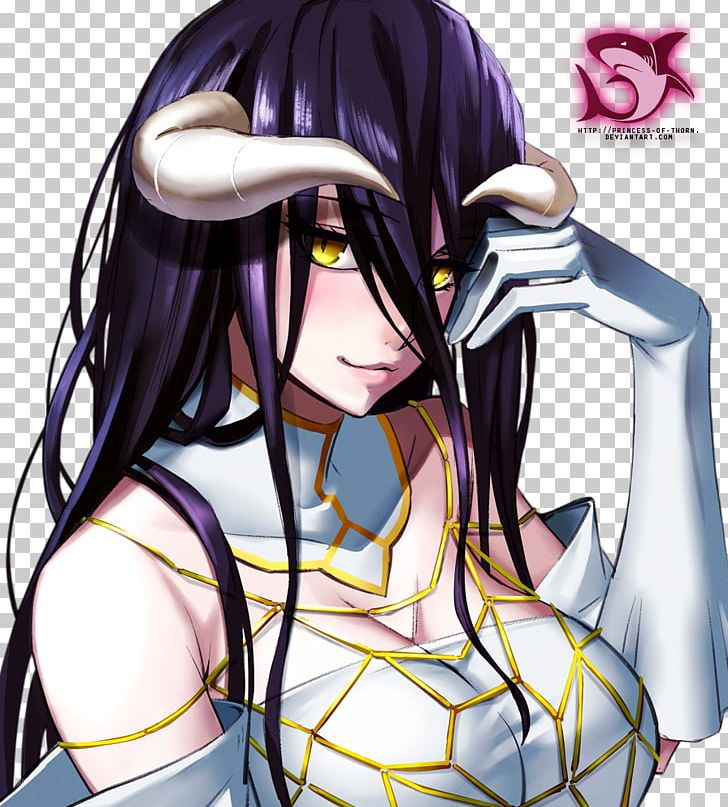 Overlord OxT Albedo Desktop PNG, Clipart, Albedo, Anime, Black Hair, Brown Hair, Cartoon Free PNG Download