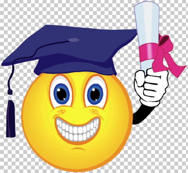 Graduation Ceremony Smiley Emoticon PNG, Clipart, Clip Art, Emoji, Emoticon, Graduated, Graduation Ceremony Free PNG Download
