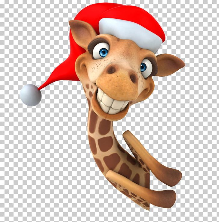 Giraffe Stock Photography Cartoon Stock Illustration PNG, Clipart, Animal, Animals, Can Stock Photo, Cartoon, Christmas Hat Free PNG Download