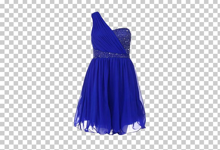 Cocktail Dress Cobalt Blue Shoulder PNG, Clipart, Blue, Bridal Party Dress, Clothing, Cobalt, Cobalt Blue Free PNG Download